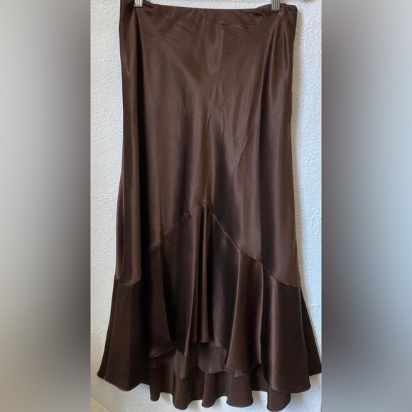 Lauren Ralph Lauren Dresses & Skirts - Lauren Ralph Lauren Brown Midi Skirt